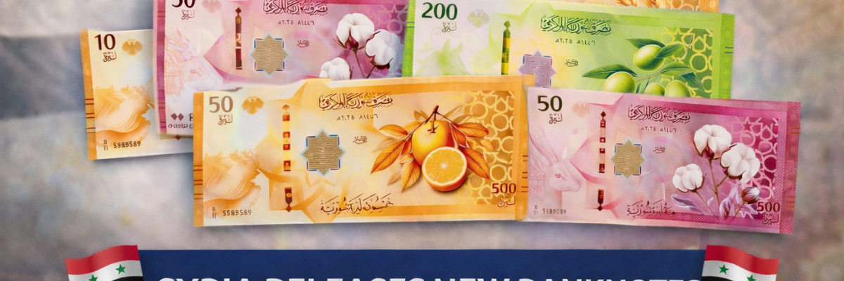 New Syrian banknotes: the 2026 currency reform