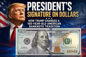 Firma del presidente en los d&oacute;lares: c&oacute;mo Trump cambi&oacute; una tradici&oacute;n de 165 a&ntilde;os del billete estadounidense фото