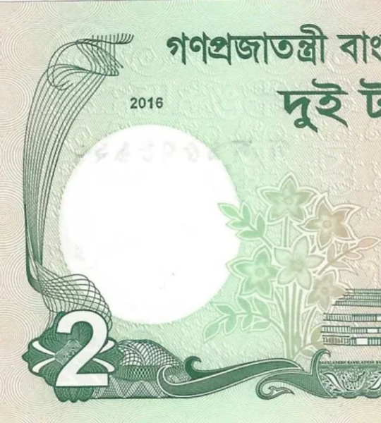 100 billetes (fajo) de 2 Taka, Banglad&eacute;s, a&ntilde;o 2022, UNC 004992 фото