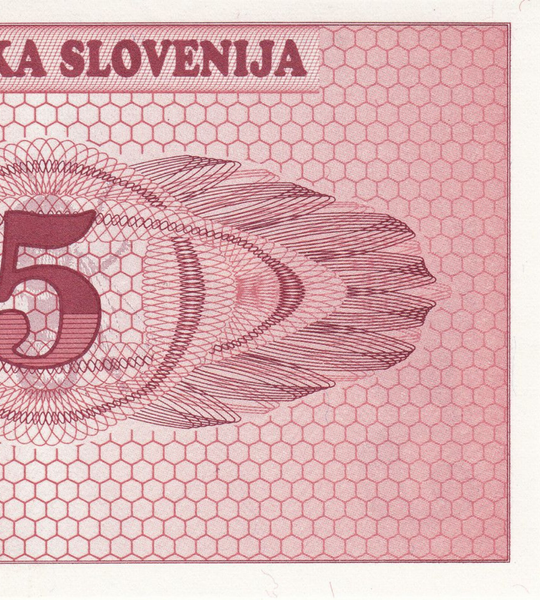 5 Tolarjev (Tolars), Slovenia, 1990, UNC