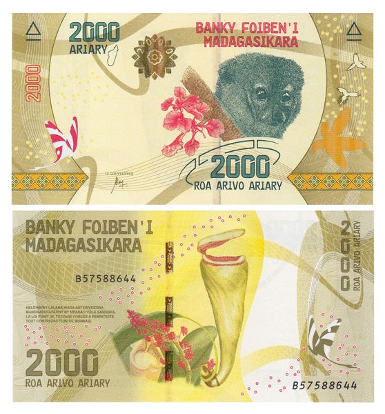 2000 Ariary, Madagascar, 2017, UNC