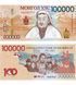 100000 Tugrik, Mongolei, 2021 (2025), UNC Comm. im Folder 004626 фото 1