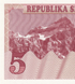 5 Tolarjev (Tolars), Slovenia, 1990, UNC