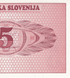 5 Tolarjev (Tolars), Slovenia, 1990, UNC
