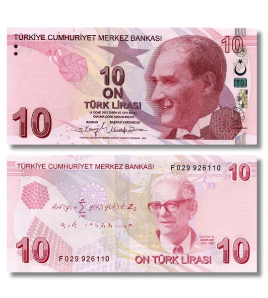 10 Lirasi, Турція, 2009 ( 2021 ) рік, UNC 001206 фото 10 Lirasi, Турція, 2009 ( 2021 ) рік, UNC 001206 фото