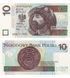 10 Zlotys, Polonia, 2016, UNC 004385 фото 1