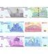 6 банкнот 10000, 20000, 50000, 100000, 500000, 1000000 Rials, Іран, aUNC / UNC 004536 фото 2