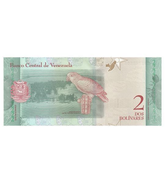 2 Bolivares, Венесуела, 2018 рік, UNC 000448 фото 2 Bolivares, Венесуела, 2018 рік, UNC 000448 фото