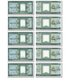10 banknot&oacute;w 1000 Ouguiya, Mauretania, 1989, UNC