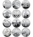 12 pi&egrave;ces sous capsules d&eacute;di&eacute;es aux Forces arm&eacute;es ukrainiennes et &agrave; d'autres structures du temps de guerre, Banque nationale d'Ukraine 005202 фото 2