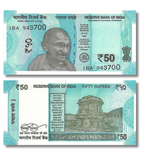 50 Rupees, Індія, 2025 рік, UNC 005053 фото