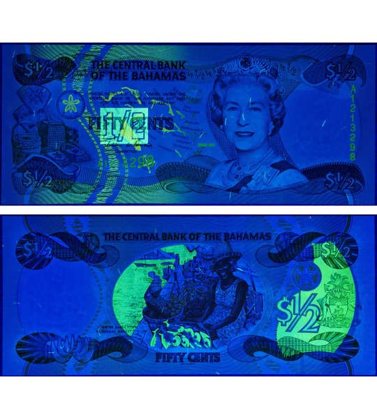 1/2 Dollar, Bahamas, UNC 005103 фото