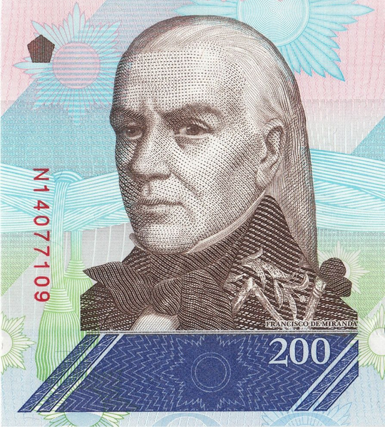 200 Bolivares, Venezuela, 2018, UNC 000449 фото