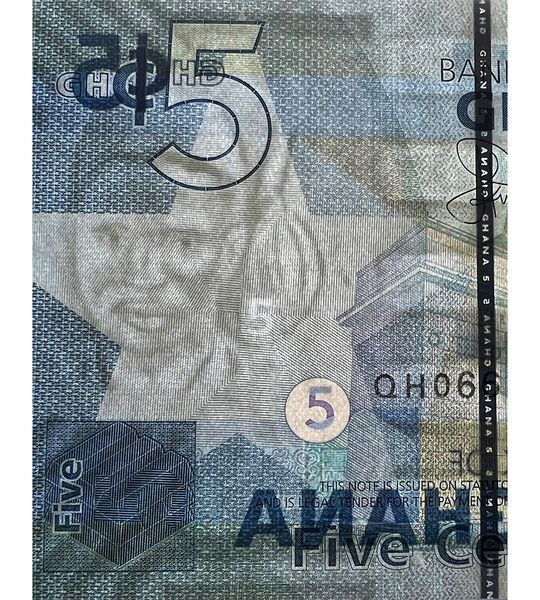 5 Cedis, Гана, 2015 рік, UNC 004056 фото 5 Cedis, Гана, 2015 рік, UNC 004056 фото