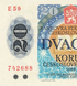 20克朗，捷克斯洛伐克，1988年，UNC 005502 фото 3