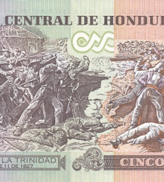 5 lempir, Honduras, 2024 rok, UNC