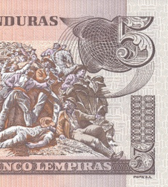 5 lempir, Honduras, 2024 rok, UNC