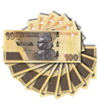 10 billetes de 100 D&oacute;lares, Zimbabue, 2020 (2022), aUNC / UNC 002416 фото