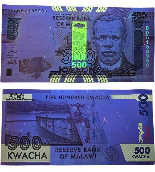 500 Kwacha, Malawi, 2021, UNC