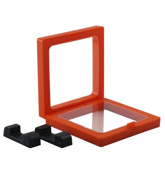 Frame for coins, 90x90, orange