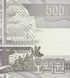 10 banknot&oacute;w 500 won&oacute;w, Korea P&oacute;łnocna, UNC