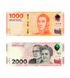 2 банкноти 1000, 2000 Pesos, Аргентина, 2023 рік, UNC 001671 фото 1