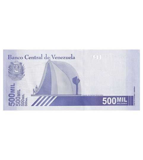 Купити 500000 Bolivares, Венесуела, 2020 рік, UNC 000453 в