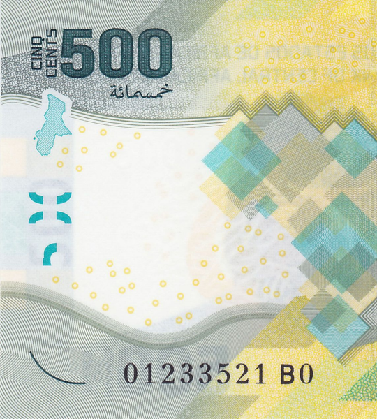 500 franków, Afryka Środkowa, 2020 (2022) rok, UNC