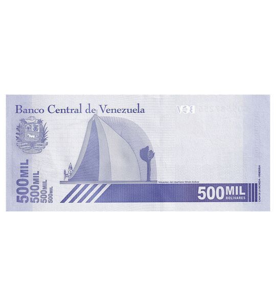 500000 Bolivares, Венесуела, 2020 рік, UNC 000453 фото 500000 Bolivares, Венесуела, 2020 рік, UNC 000453 фото