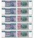 10 banknotes 200 Kyats, Myanmar, 2004, UNC