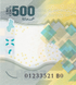 500 frank&oacute;w, Afryka Środkowa, 2020 (2022) rok, UNC