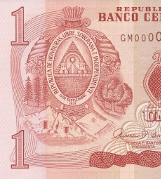 1 Lempira, Гондурас, 2022 рік, UNC 003615 фото