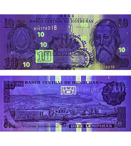10 Lempiras, Honduras, 2022, UNC