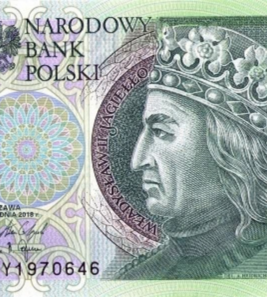 100 Zlotys, Pol&ocirc;nia, ano de 2018, UNC 005606 фото
