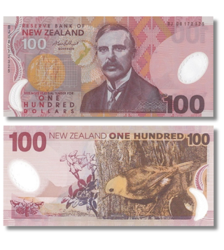 100 Dollars, Нова Зеландія, 2006 рік, UNC Polymer 005357 фото