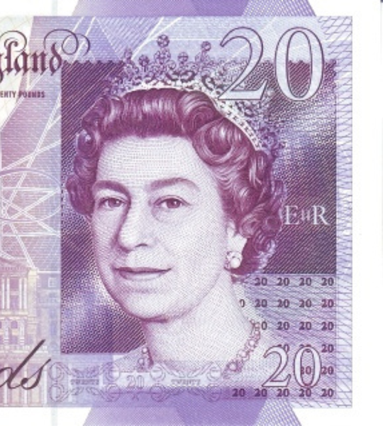 20 Pfund, England, 2006, UNC 004790 фото