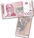 1000 Dinara, Сербія, 2014 рік, UNC 005159 фото 1