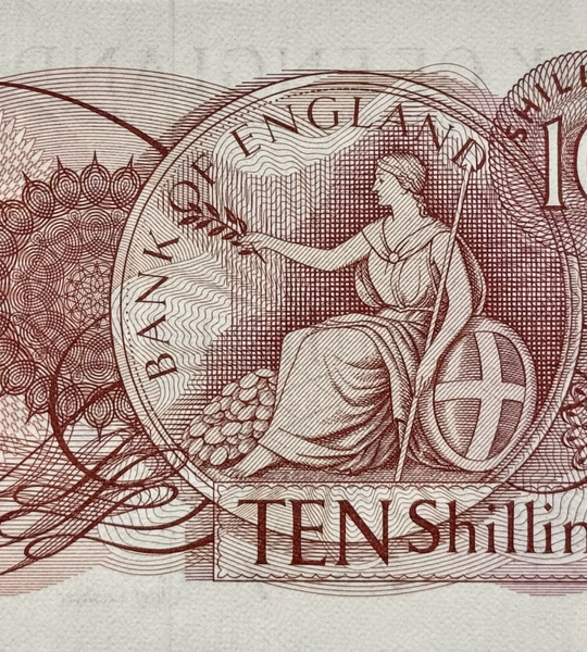 10 Shilling, England, 1962 - 1966, XF / aUNC 004791 фото 10 Shilling, England, 1962 - 1966, XF / aUNC 004791 фото