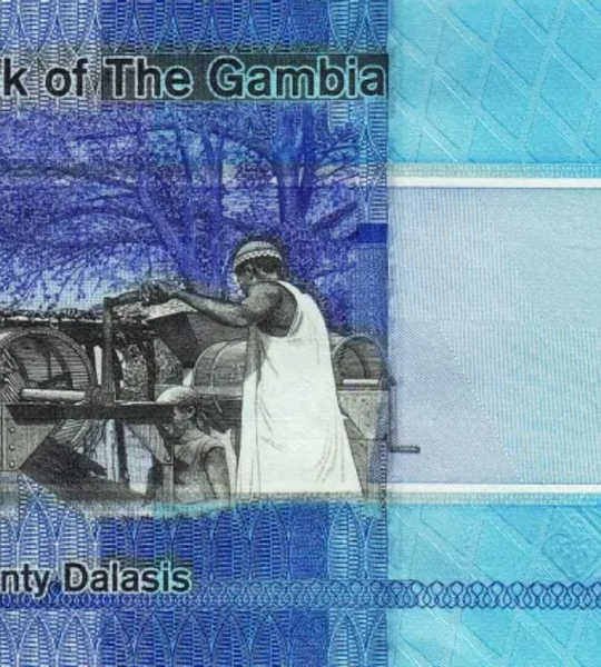 20 dalasi, Gambia, 2019 rok, UNC