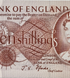 10 Shilling, England, 1962 - 1966, XF / aUNC 004791 фото 3