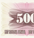 500 dinars, Bosnie, 1992, UNC 005308 фото 2