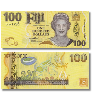 100 Dollars, Фіджі, 2007 рік, UNC 005641 фото