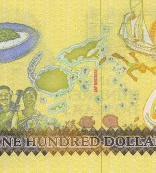 100 Dollars, Фіджі, 2007 рік, UNC 005641 фото
