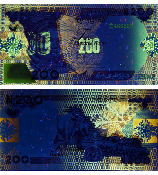 200 naira, Nigeria, 2026 rok, UNC