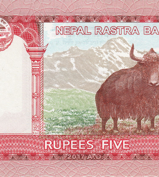 5 Rupien, Nepal, 2017, UNC 003764 фото