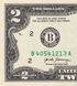 2 Dollars, USA, 2017, UNC