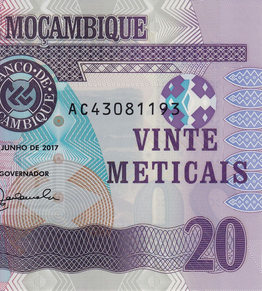 20 Meticais, Mosambik, Jahr 2017, UNC Polymer 005012 фото 20 Meticais, Mosambik, Jahr 2017, UNC Polymer 005012 фото