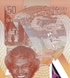 50 Долларов, Восточно-карибские государства, 2019 год, UNC Полимер 005610 фото 5