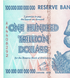 100 000 000 000 000 Dollars, Зімбабве, 2008 рік, aUNC / UNC 005462 фото 3