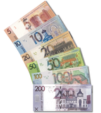 6 billetes de 5, 10, 20, 50, 100, 200 Rublos, Bielorrusia, 2009 - 2022, UNC 002283 фото